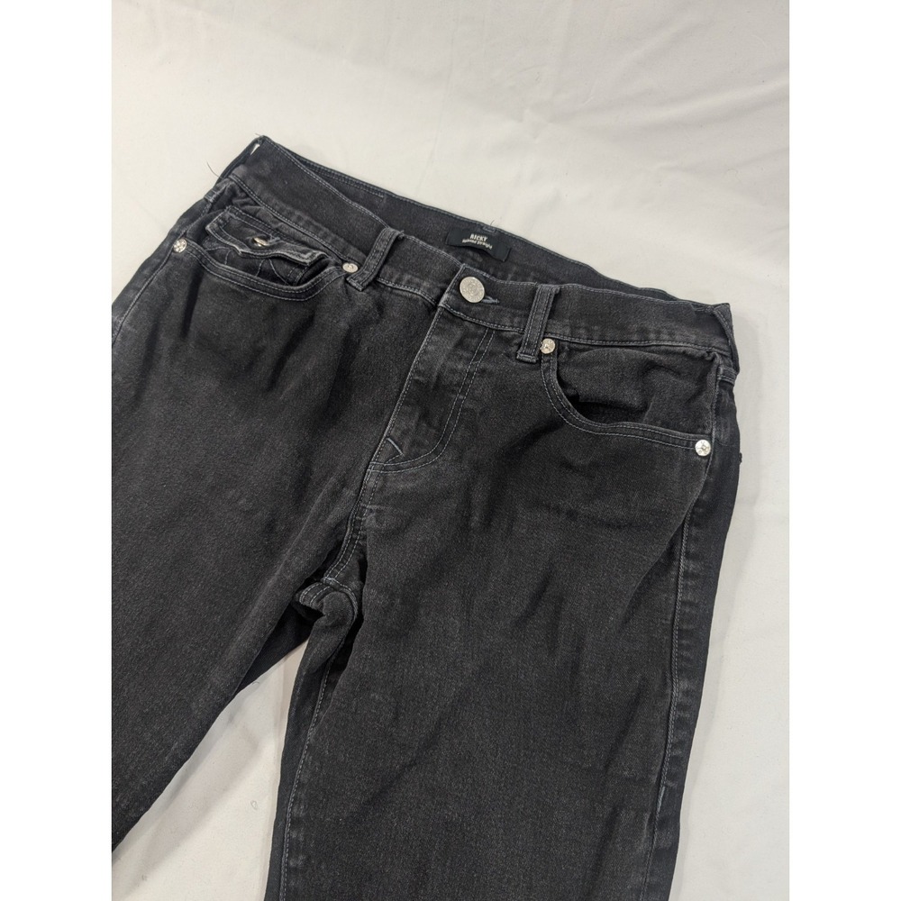 True Religion‎ Ricky Relaxed Straight Jeans Men's Black Size 32x29 Stretch